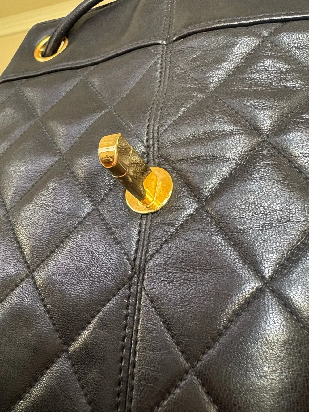 CHANEL  Matelassé Turnlock Unisex Backpack/Handbag